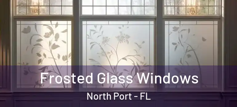  Frosted Glass Windows North Port - FL