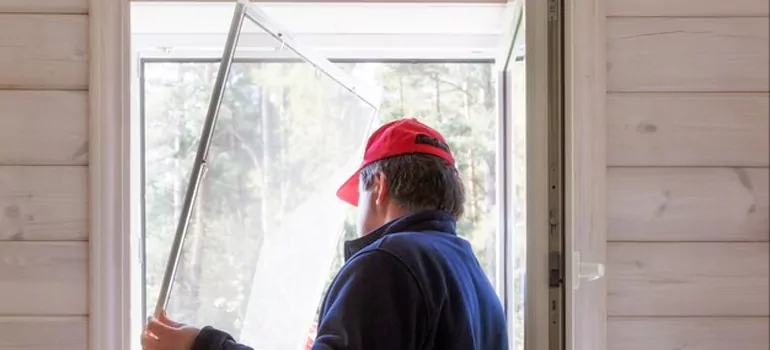 Expandable Window Screen Installation in North Port, FL