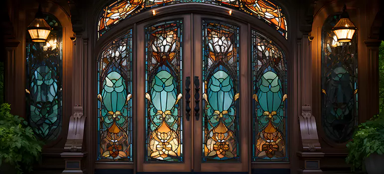 Wrought Iron Storm Door in North Port, FL